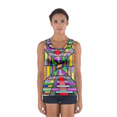 Art Background Abstract Sport Tank Top  by artworkshop