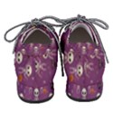 Background Halloween Pattern Pumpkin Skeleton Bat Pointed Oxford Shoes View4