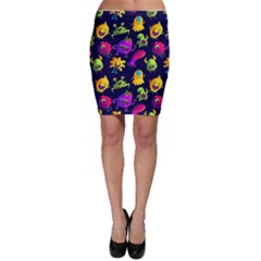 Space Patterns Bodycon Skirt by Pakemis