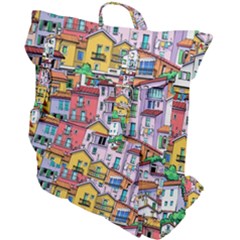 Menton Old Town France Buckle Up Backpack by Pakemis