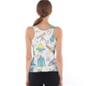 Cute-seamless-pattern-with-space Tank Top View2