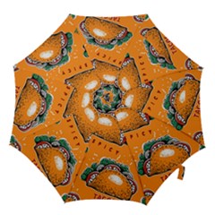 Seamless Pattern With Taco Hook Handle Umbrellas (small) by Pakemis