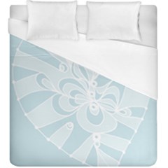 Blue 2 Zendoodle Duvet Cover (king Size) by Mazipoodles