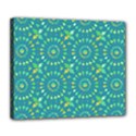 Kaleidoscope Jericho Jade Deluxe Canvas 24  x 20  (Stretched) View1