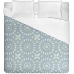 Kaleidoscope Duck Egg Duvet Cover (king Size) by Mazipoodles