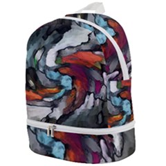 Abstract Art Zip Bottom Backpack by gasi