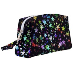 Christmas Star Gloss Lights Light Wristlet Pouch Bag (large) by Uceng