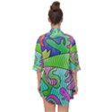 Colorful stylish design Open Front Chiffon Kimono View2