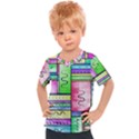 Colorful pattern Kids  Sports Tee View1