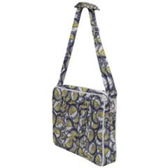 Gong Instrument Motif Pattern Cross Body Office Bag by dflcprintsclothing