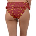 Background Pattern Texture Design Frill Bikini Bottom View2