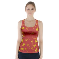 Background Pattern Texture Design Racer Back Sports Top by Ravend