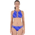Abstract Tech Modern Pattern Perfectly Cut Out Bikini Set View1