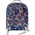 Fractal Black Texture Wallpaper Art Design Art Double Compartment Backpack View3