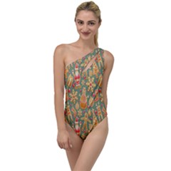 Pattern Seamless To One Side Swimsuit by artworkshop