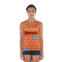 Roof Roofing Tiles  Sport Tank Top  by artworkshop