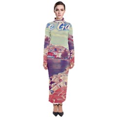 Garda! Turtleneck Maxi Dress by ConteMonfrey