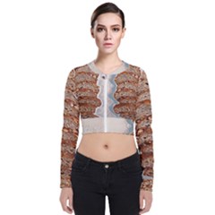 Bread Is Life - Italian Food Long Sleeve Zip Up Bomber Jacket by ConteMonfrey