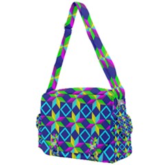 Colorful Stars Pattern                                                                  Buckle Multifunction Bag by LalyLauraFLM