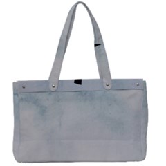Smoky Clouds In Lake And Mountains Canvas Work Bag by qygartwork