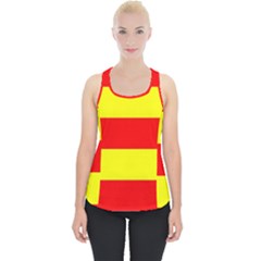 Aust Agder Flag Piece Up Tank Top by tony4urban