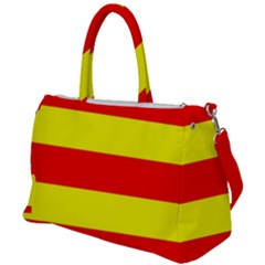 Aust Agder Flag Duffel Travel Bag by tony4urban