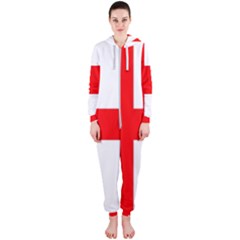 Bologna Flag Hooded Jumpsuit (ladies) by tony4urban