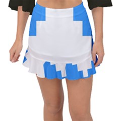 Akershus Flag Fishtail Mini Chiffon Skirt by tony4urban