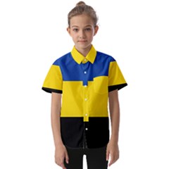 Gelderland Flag Kids  Short Sleeve Shirt by tony4urban