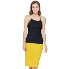 Baden Wurttemberg Flag Bodycon Cross Back Summer Dress by tony4urban