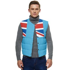 Fiji Men s Short Button Up Puffer Vest	 by tony4urban