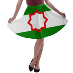 Andalusia Flag A-line Skater Skirt by tony4urban