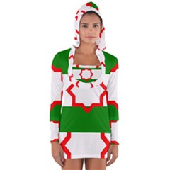 Andalusia Flag Long Sleeve Hooded T-shirt by tony4urban