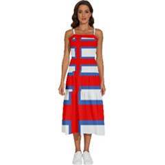 Faroe Sleeveless Shoulder Straps Boho Dress by tony4urban