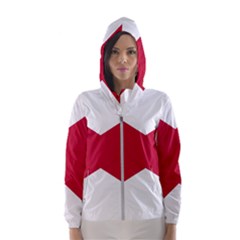 Anglo Irish Flag Women s Hooded Windbreaker by tony4urban