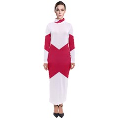 Anglo Irish Flag Turtleneck Maxi Dress by tony4urban