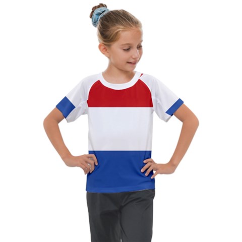Netherlands Kids  Mesh Piece Tee by tony4urban