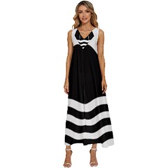 Gozo Malta Flag V-neck Sleeveless Loose Fit Overalls by tony4urban