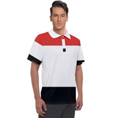 Kujawsko-pomorskie Flag Men s Polo Tee by tony4urban