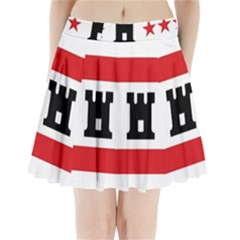 Drenthe Flag Pleated Mini Skirt by tony4urban