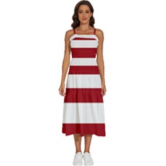 Latvia Sleeveless Shoulder Straps Boho Dress by tony4urban