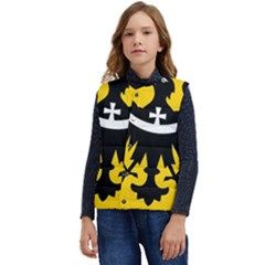 Dolnoslaskie Flag Kid s Short Button Up Puffer Vest	 by tony4urban