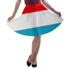 Luxembourg A-line Skater Skirt by tony4urban