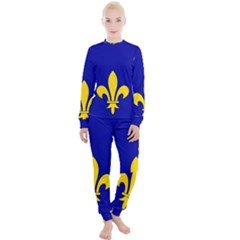 Ile De France Flag Women s Lounge Set by tony4urban