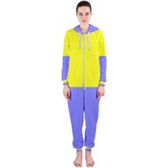Nitriansky Flag Hooded Jumpsuit (ladies) by tony4urban