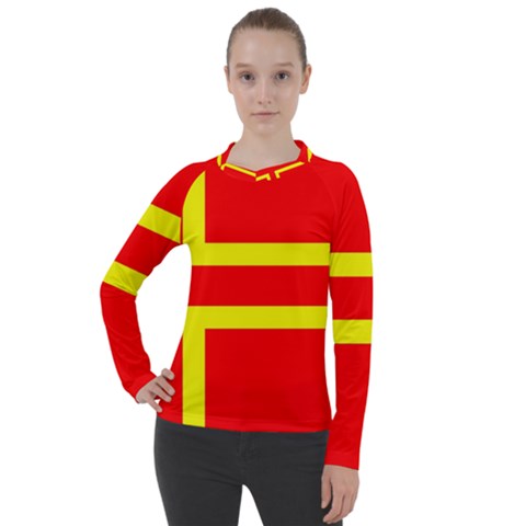 Normandy Flag Women s Pique Long Sleeve Tee by tony4urban