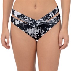 Skater-underground2 Double Strap Halter Bikini Bottom by PollyParadiseBoutique7