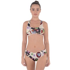 Orient Charm Criss Cross Bikini Set by PollyParadiseBoutique7