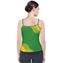 Background Pattern Texture Design Velvet Spaghetti Strap Top View2