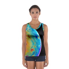 Soap Bubble Project Sport Tank Top  by artworkshop